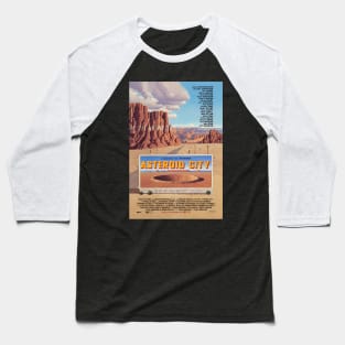 Asteroid City Poster Baseball T-Shirt